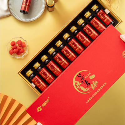 人参树莓花楸饮品